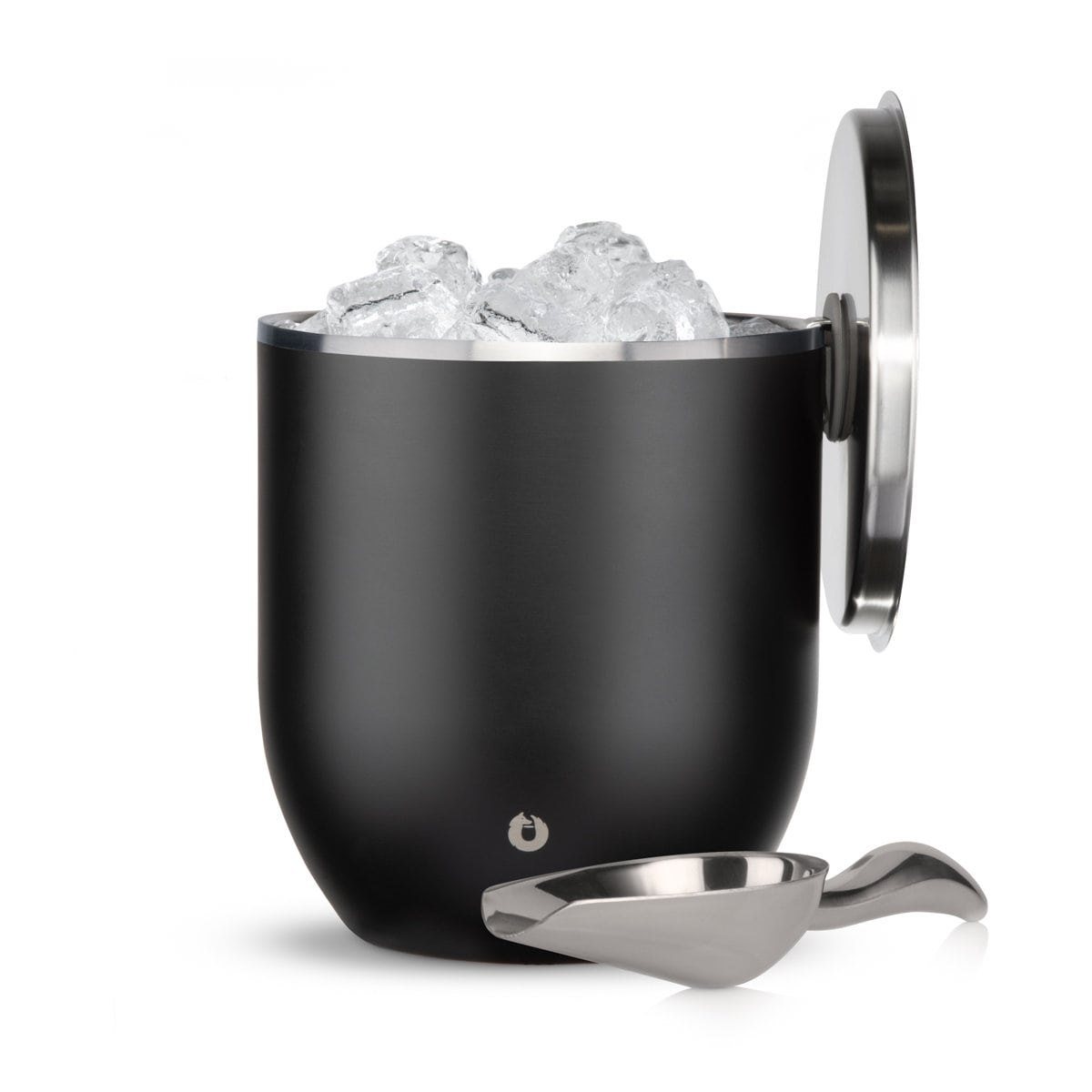 Insulated Stainless Steel Ice Bucket with Lid