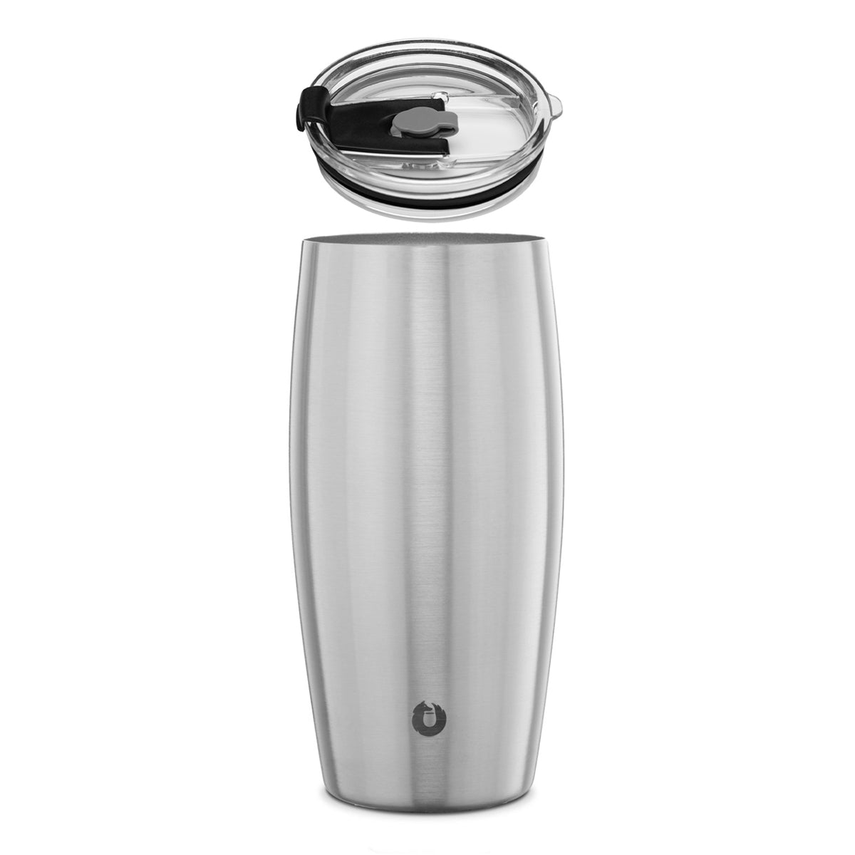 26oz XL Insulated Stainless Steel Beer Glass with Lid - Steel