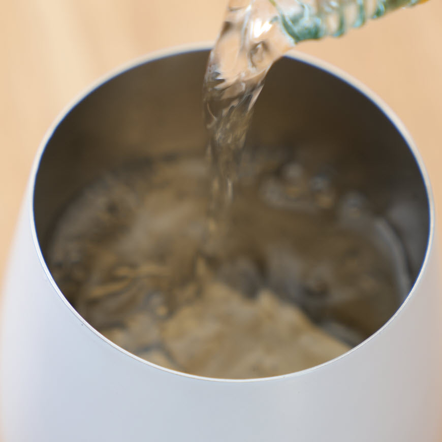 Stainless Steel Grand Pinot Wine Glass, Set of 2 - Steel