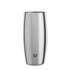 18 oz Stainless Steel Beer Glass with Lid, Steel