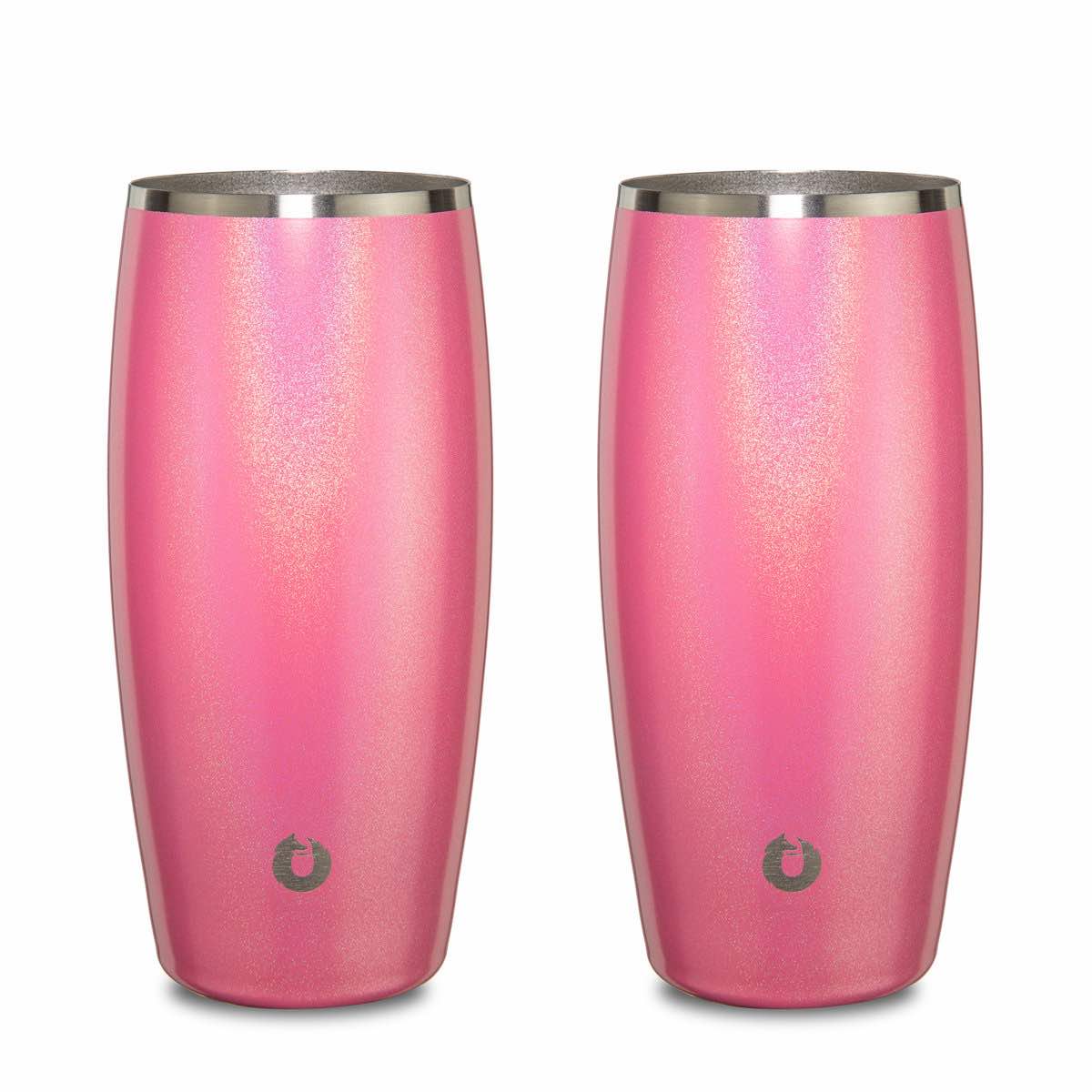8 Oz. Snowfox Steel Martini Tumbler - Soft Pink (Q189522)