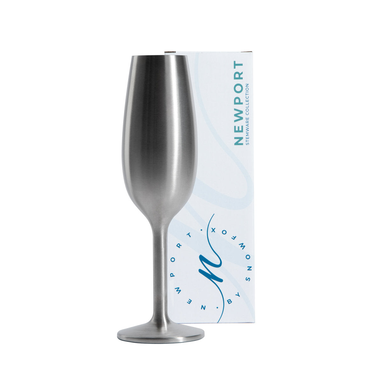Stainless Steel Champagne Flute , Steel