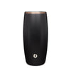 Black: stainless steel beer glass with lid black
