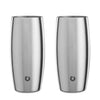Steel: Stainless Steel 18oz Beer Glass, Set of 2 Silver
