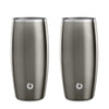Olive Grey: Stainless Steel Beer Tumbler Glass Set