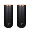 Black: Stainless Steel Highball Glass, set of 2 Black