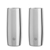 Steel: Stainless Steel Highball Glass, Set of 2 Steel