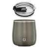 14oz XL Insulated Stainless Steel Rocks Glass with Lid, Gunmetal Grey