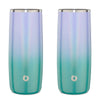 Mermaid: Stainless Steel Highball Glass, set of 2 mermaid