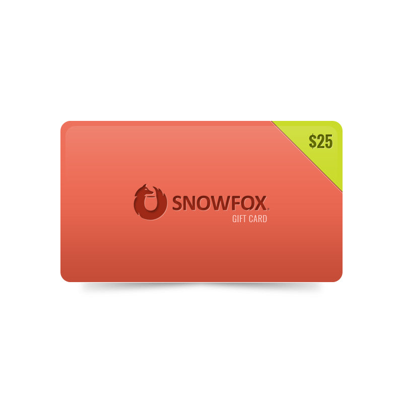 snowfox gift cards 25